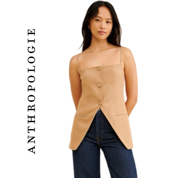 Anthropologie Mare Mare Square-Neck Vest - Picture 3 of 9